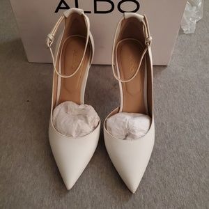 ALDO White Heels